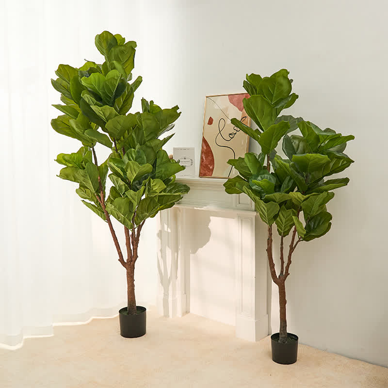 Ownkoti Faux Fiddle Leaf Fig Tree Home Decoration - image 3