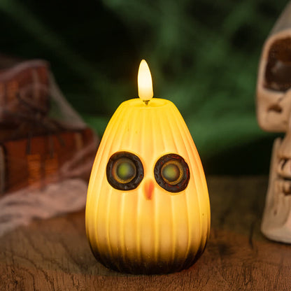 Halloween Owl Night Light Decoration - B - 2PCS - 2.83"W x 2.83"L x 3.82"H - image 7