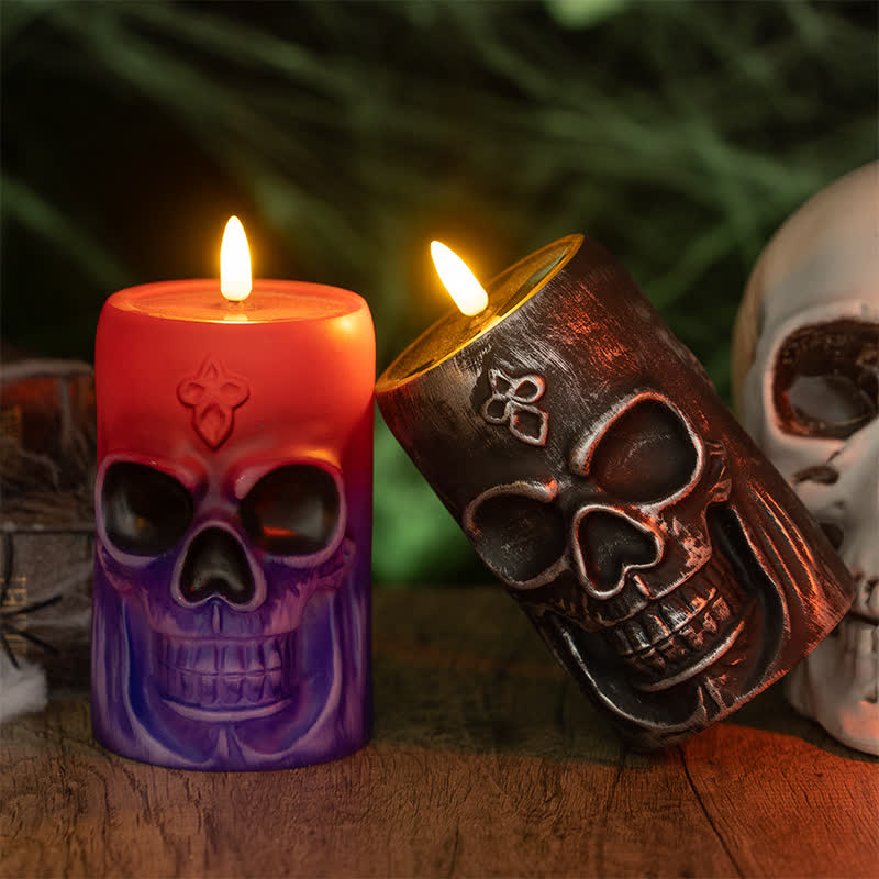 Halloween Skull Night Light Decoration - image 2