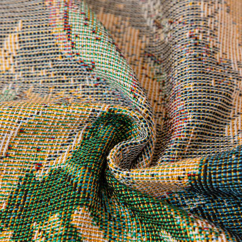 Rustic Style Ruffled Sofa Throw Blanket - image 6