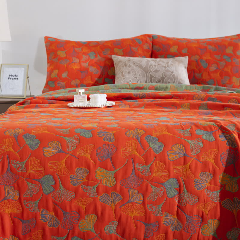 Ownkoti Ginkgo Biloba Organic Cotton Quilt - image 35