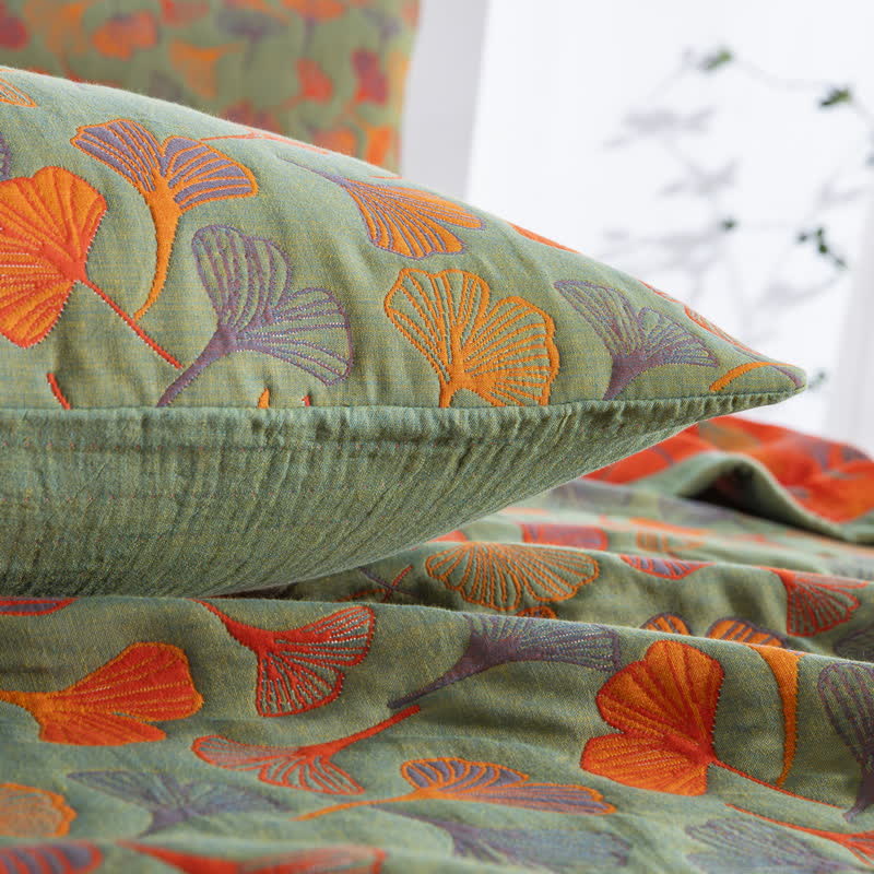 Ownkoti Ginkgo Biloba Organic Cotton Quilt - image 44