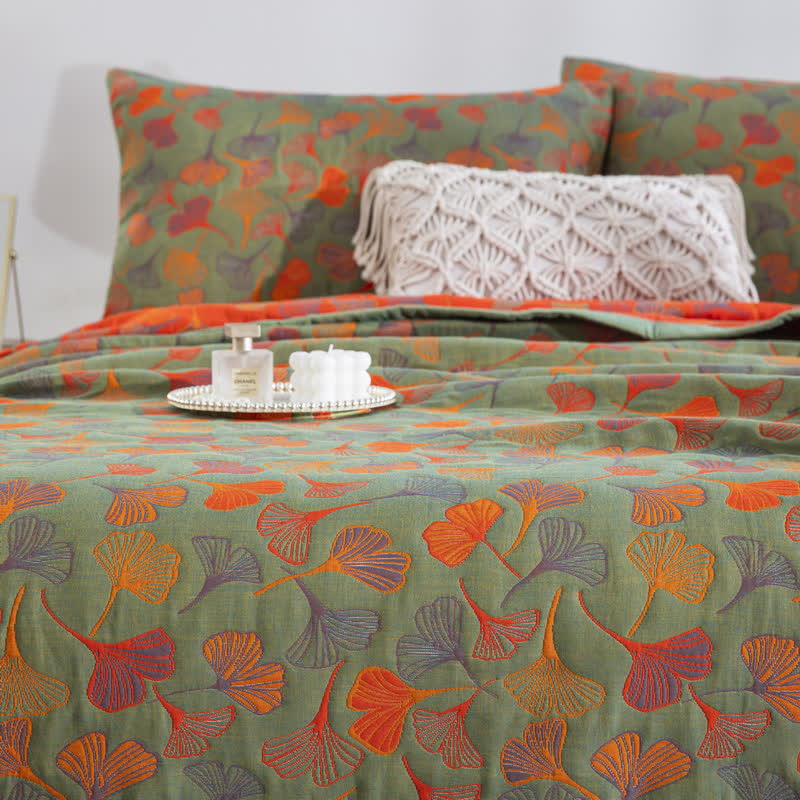 Ownkoti Ginkgo Biloba Organic Cotton Quilt - image 39