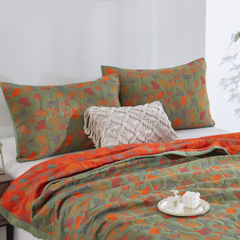Ownkoti Ginkgo Biloba Organic Cotton Quilt - image 40