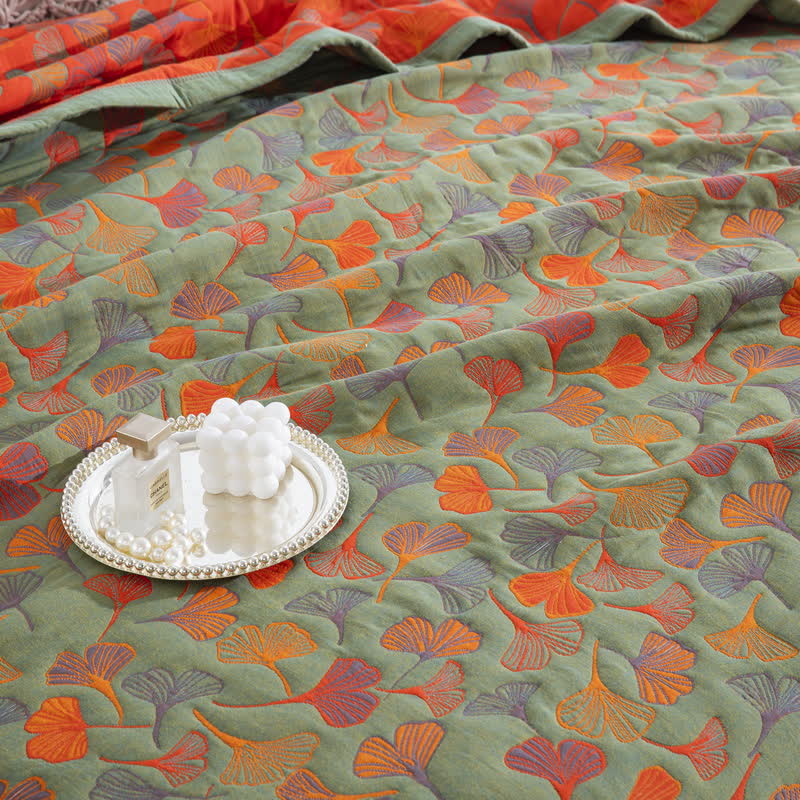 Ownkoti Ginkgo Biloba Organic Cotton Quilt - image 42