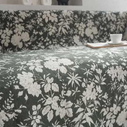 Poppy Floral Leaf Sofa Throw Blanket - image 6