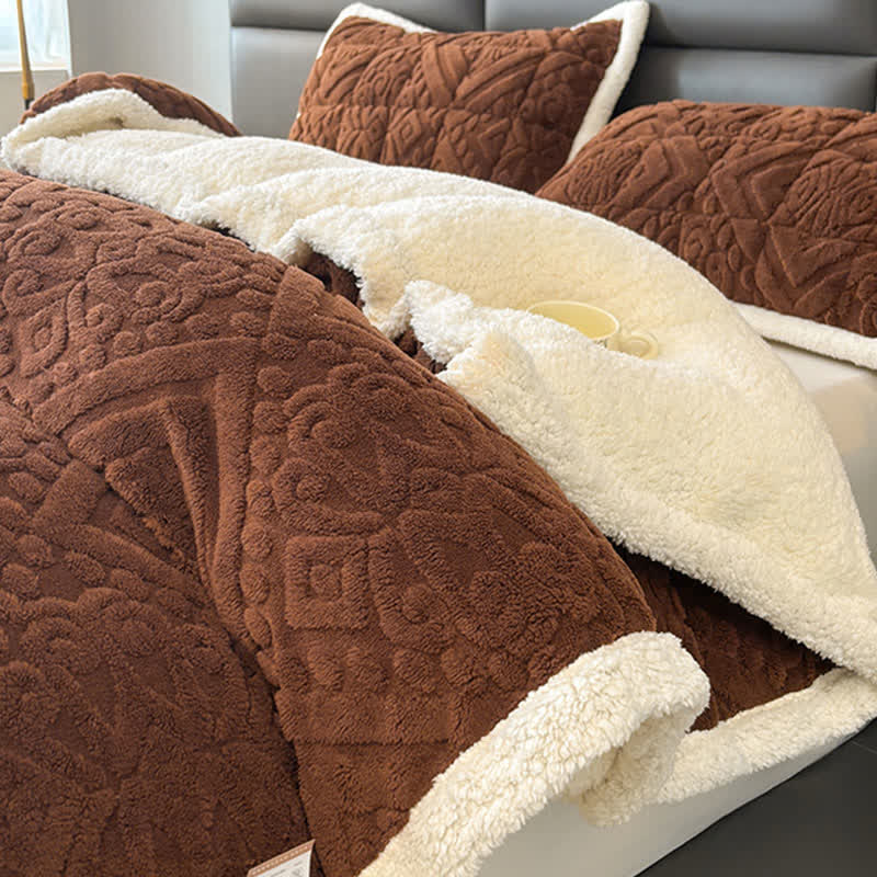 Luxury Floral Duvet Cover Blanket - image 3