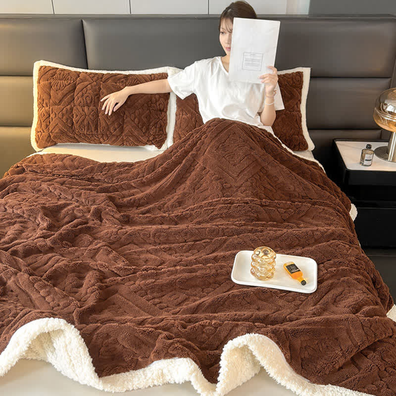 Luxury Floral Duvet Cover Blanket - image 5