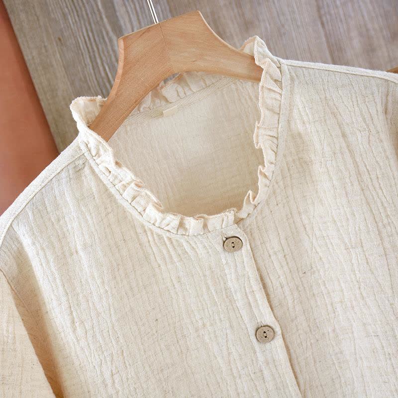 Matching Minimalist Cotton Linen Pajama Jammies - image 7