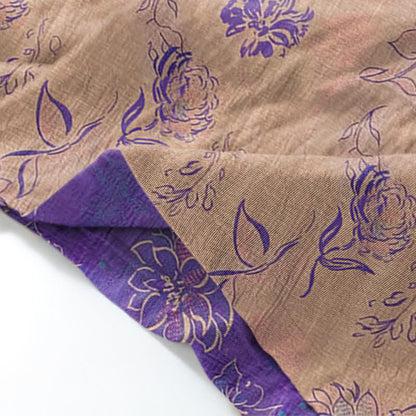 Peony Cotton Gauze Kimono Loungewear Set - image 6