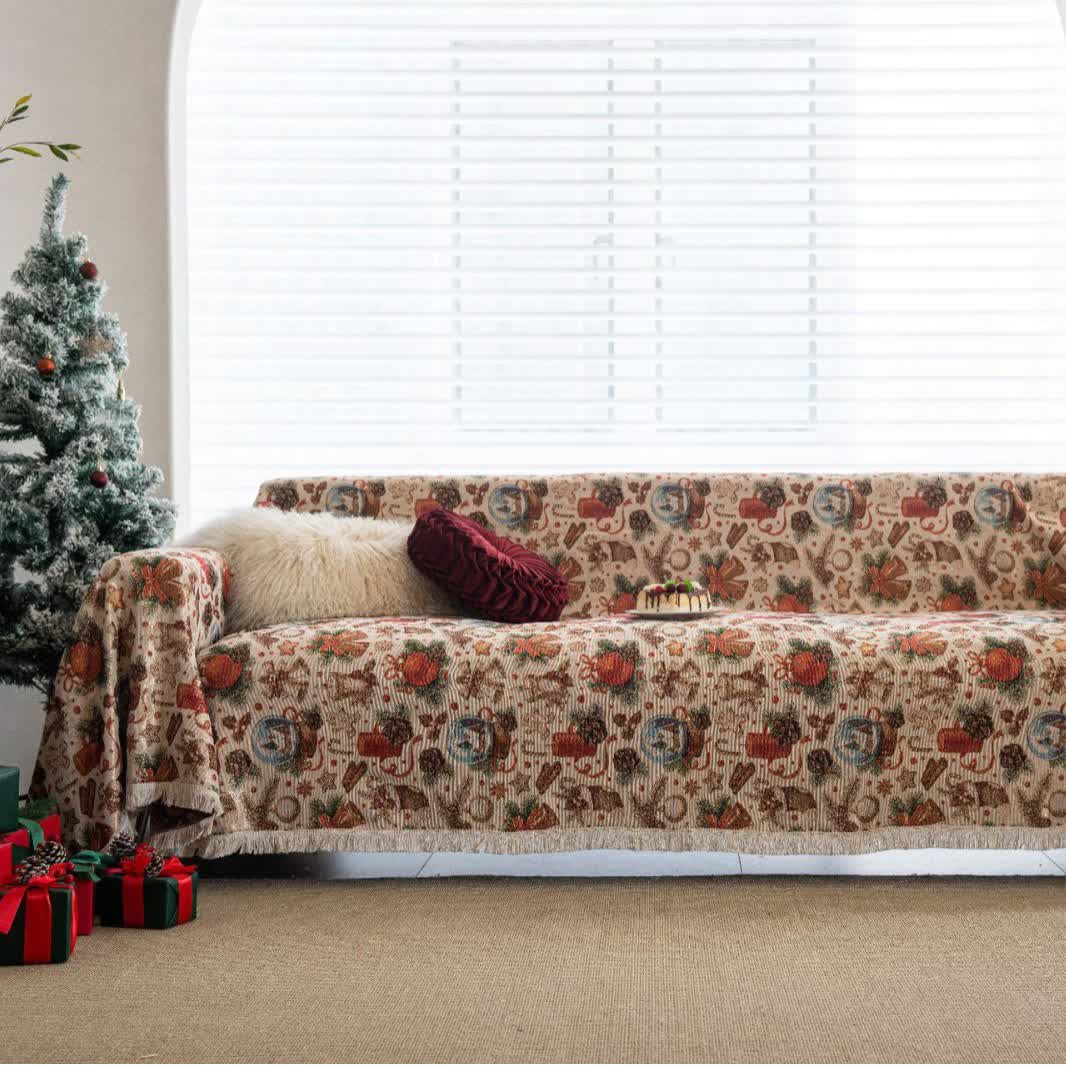 Ownkoti Christmas Crystal Ball Sofa Throw Blanket - image 1