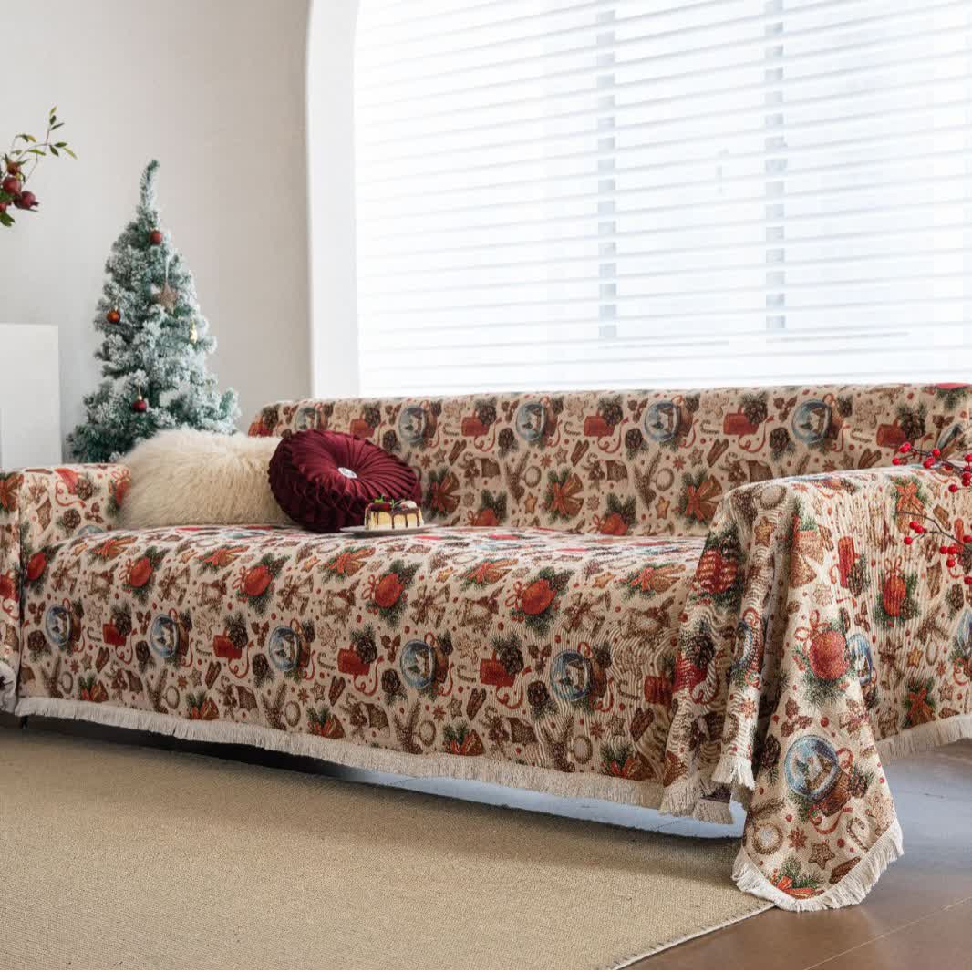 Ownkoti Christmas Crystal Ball Sofa Throw Blanket - image 4