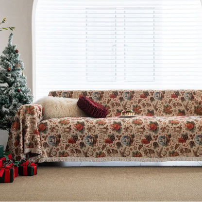 Christmas Crystal Ball Sofa Throw Blanket - image 1