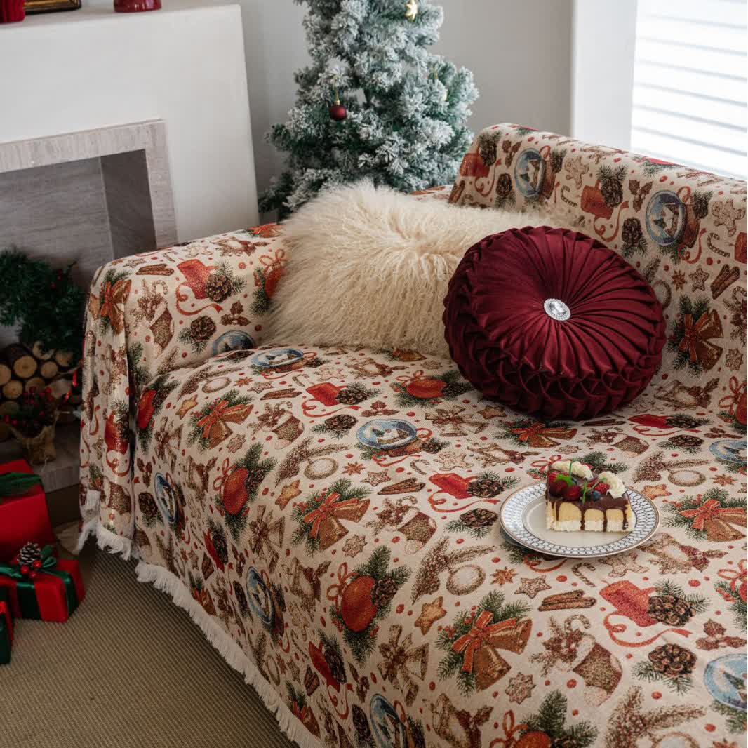 Ownkoti Christmas Crystal Ball Sofa Throw Blanket - image 5