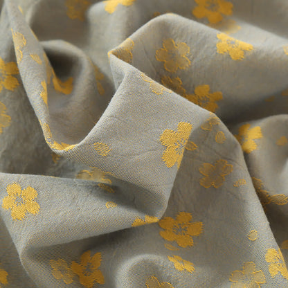 Oriental Flower Jacquard Cotton Gauze  Pajamas - image 2