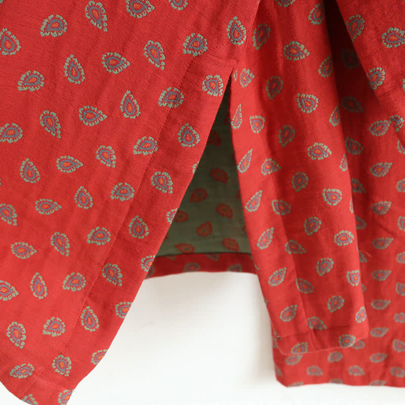 Paisley-inspired Jacquard Cotton Gauze  Pajamas - image 8