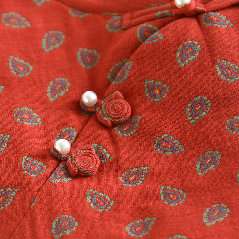 Paisley-inspired Jacquard Cotton Gauze  Pajamas - image 4