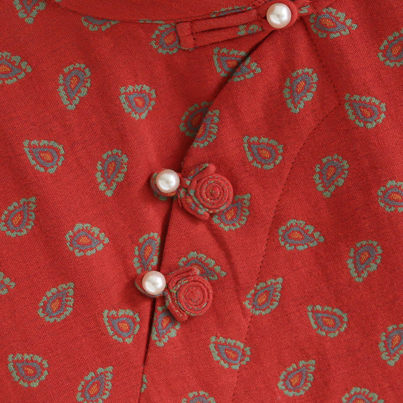 Paisley-inspired Jacquard Cotton Gauze  Pajamas - image 5