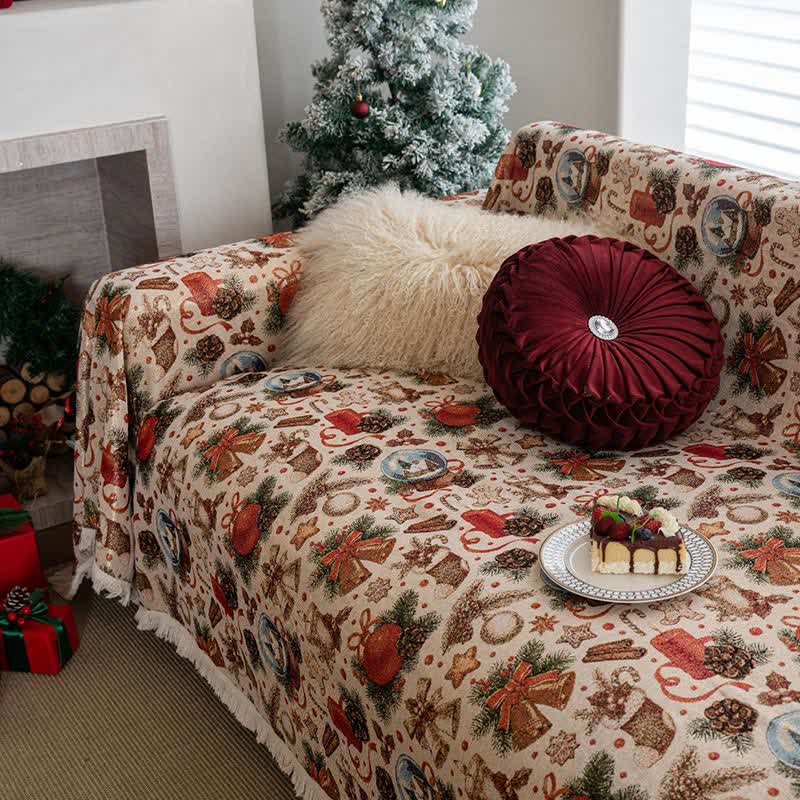 Ownkoti Christmas Crystal Ball Sofa Throw Blanket - image 2