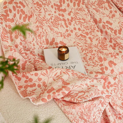 Soft Style Floral Cotton Gauze Quilt - image 13
