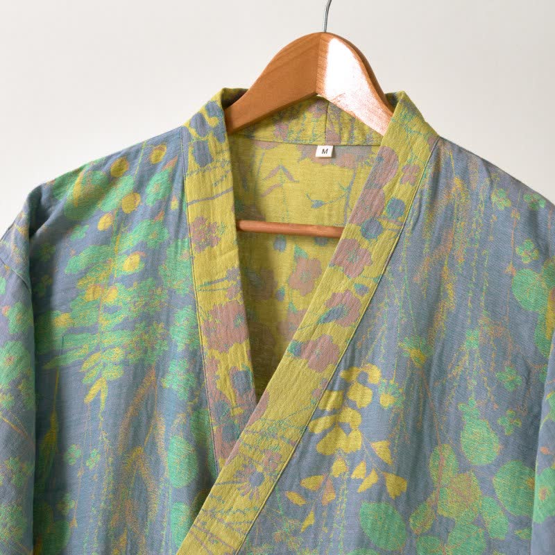 Ownkoti Lotus Organic Cotton Gauze Kimono Robe - image 11