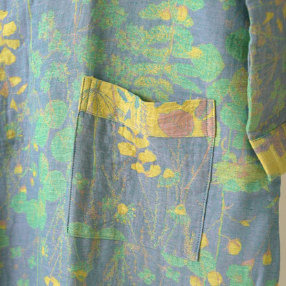 Lotus Organic Cotton Gauze Kimono Robe - image 14
