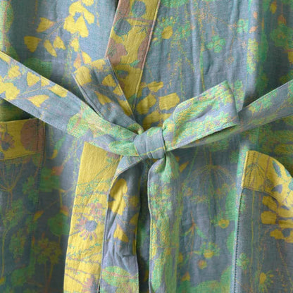 Ownkoti Lotus Organic Cotton Gauze Kimono Robe - image 13