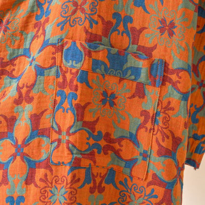Ownkoti Retro Geometric Pattern Cotton Kimono Robe - image 17