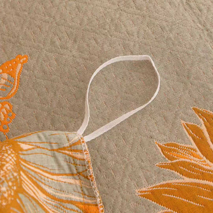 Sunflower Butterfly Cotton Gauze Bedding Set(4PCS) - image 9