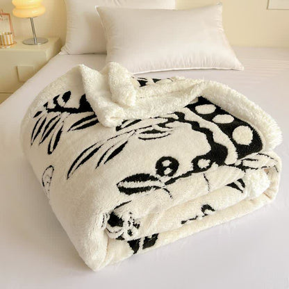 Tree Butterfly Jacquard Throw Blanket - image 9
