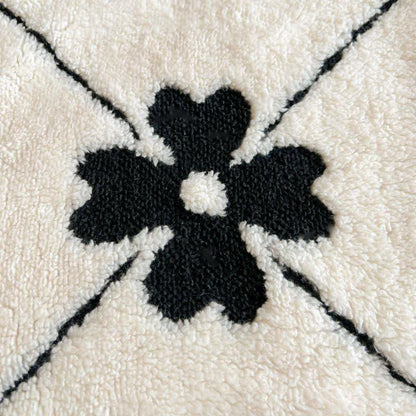Diamond Checkered Flower Throw Blanket - image 14