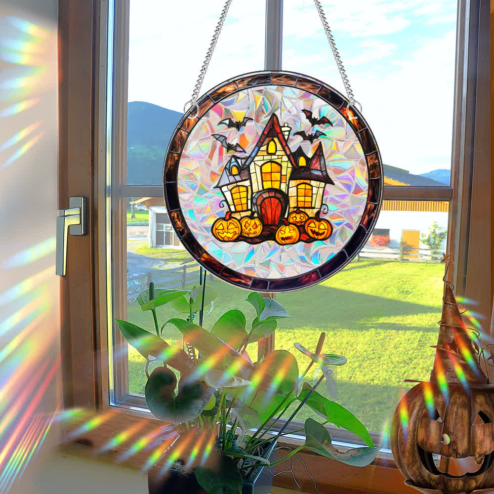 Halloween Decor Acrylic Suncatcher Window Hanging - image 1