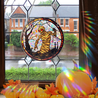 Spooky Halloween Window Hanging Decoration - 6PCS - image 0