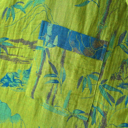 Two-Tone Bamboo Cotton Gauze Kimono Robe - image 10