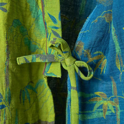 Bamboo Cotton Gauze Kimono Loungewear Set - image 22