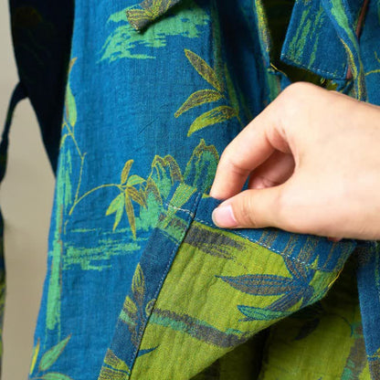 Bamboo Cotton Gauze Kimono Loungewear Set - image 21