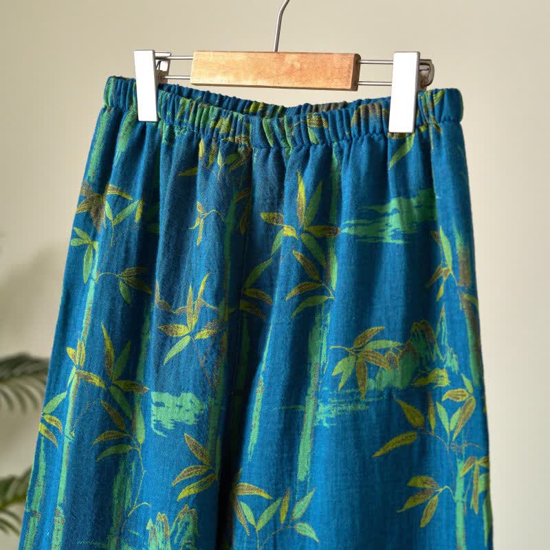 Bamboo Cotton Gauze Kimono Loungewear Set - image 19