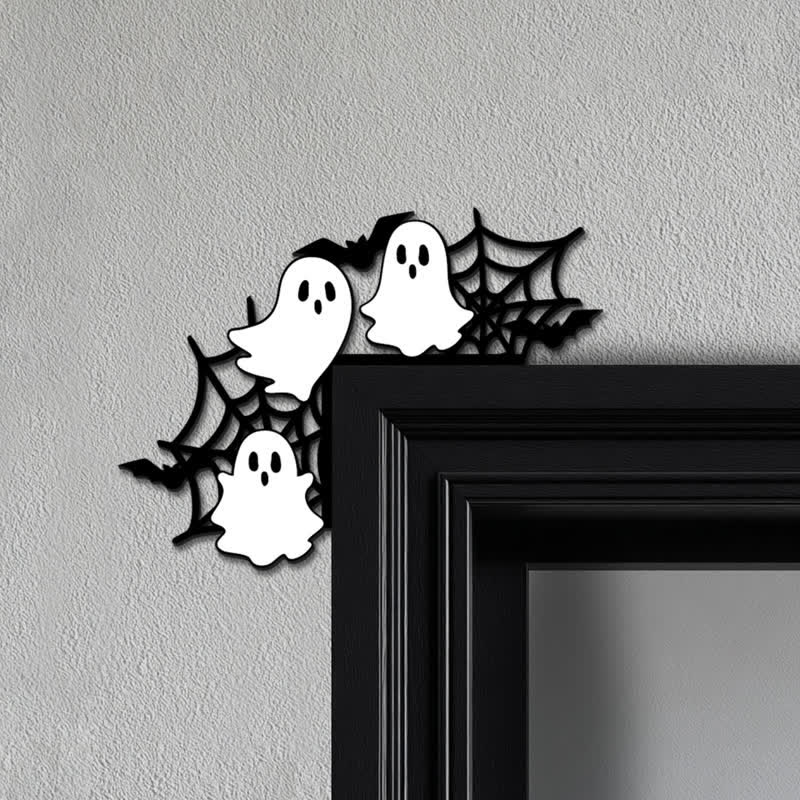 Halloween Funny Door Corner Decoration - 3PCS - image 0