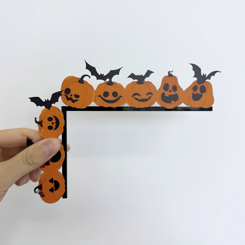 Pumpkin Bat Door Corner Decoration - image 1