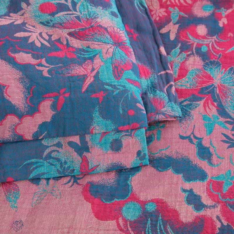 Artistic Butterfly Cotton Gauze Jacquard Quilt - image 4