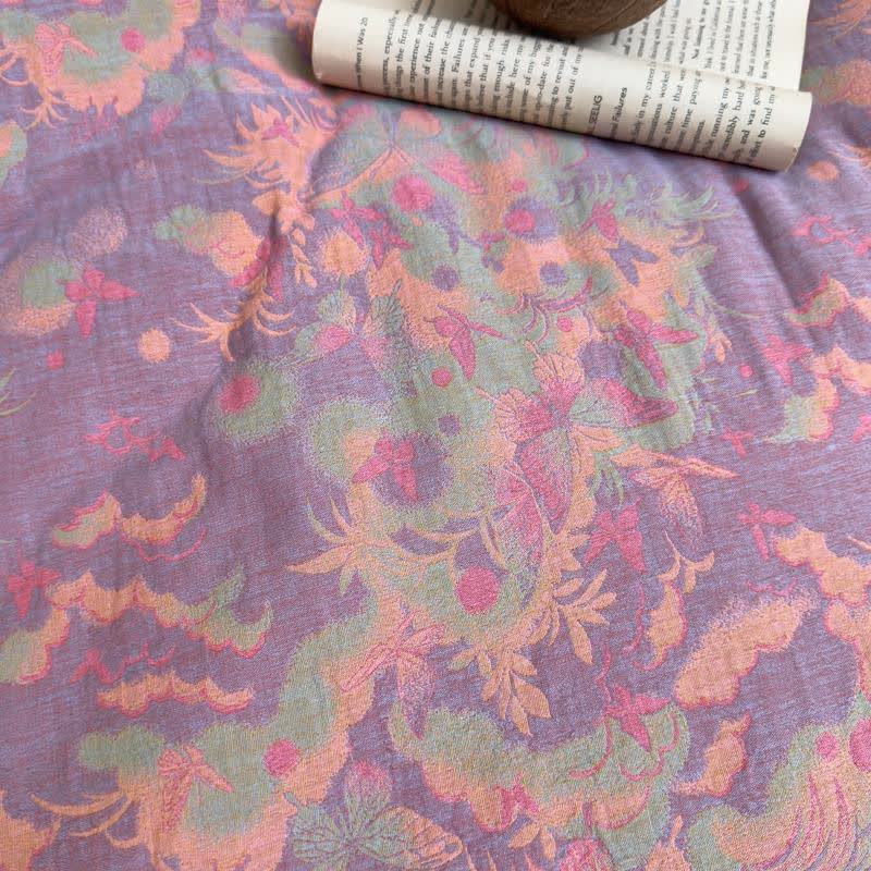 Artistic Butterfly Cotton Gauze Jacquard Quilt - image 11
