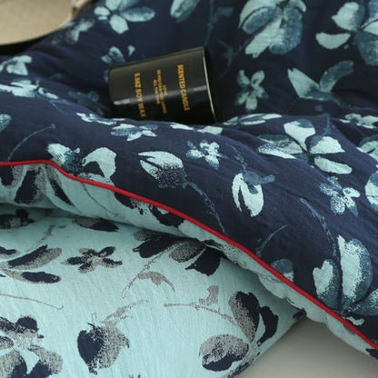 Flourish Flower  Cotton Gauze Jacquard Quilt - image 8