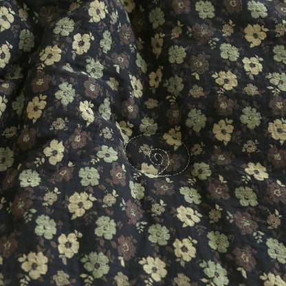 Retro Floral  Cotton Gauze Jacquard Quilt - image 7