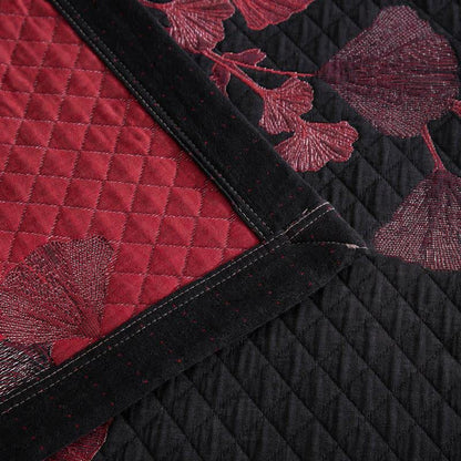 Ownkoti Ginkgo Leaf Organic Cotton Reversible Quilt - image 15