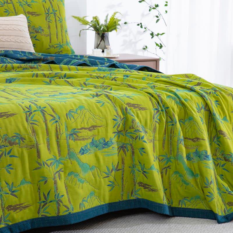 Bamboo Natural Cotton Reversible Quilt - image 17