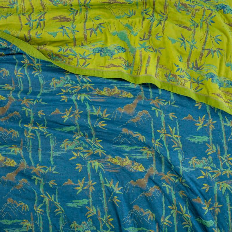 Bamboo Natural Cotton Reversible Quilt - image 8