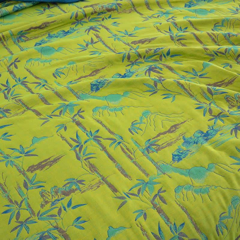 Bamboo Natural Cotton Reversible Quilt - image 22