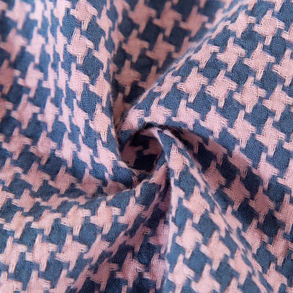 Houndstooth Natural Cotton Gauze Nightgown - image 10