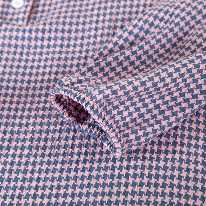 Houndstooth Natural Cotton Gauze Nightgown - image 6