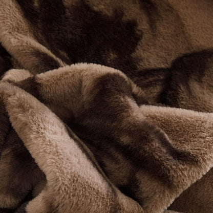 Ink Floral Warm Throw Blanket - image 9